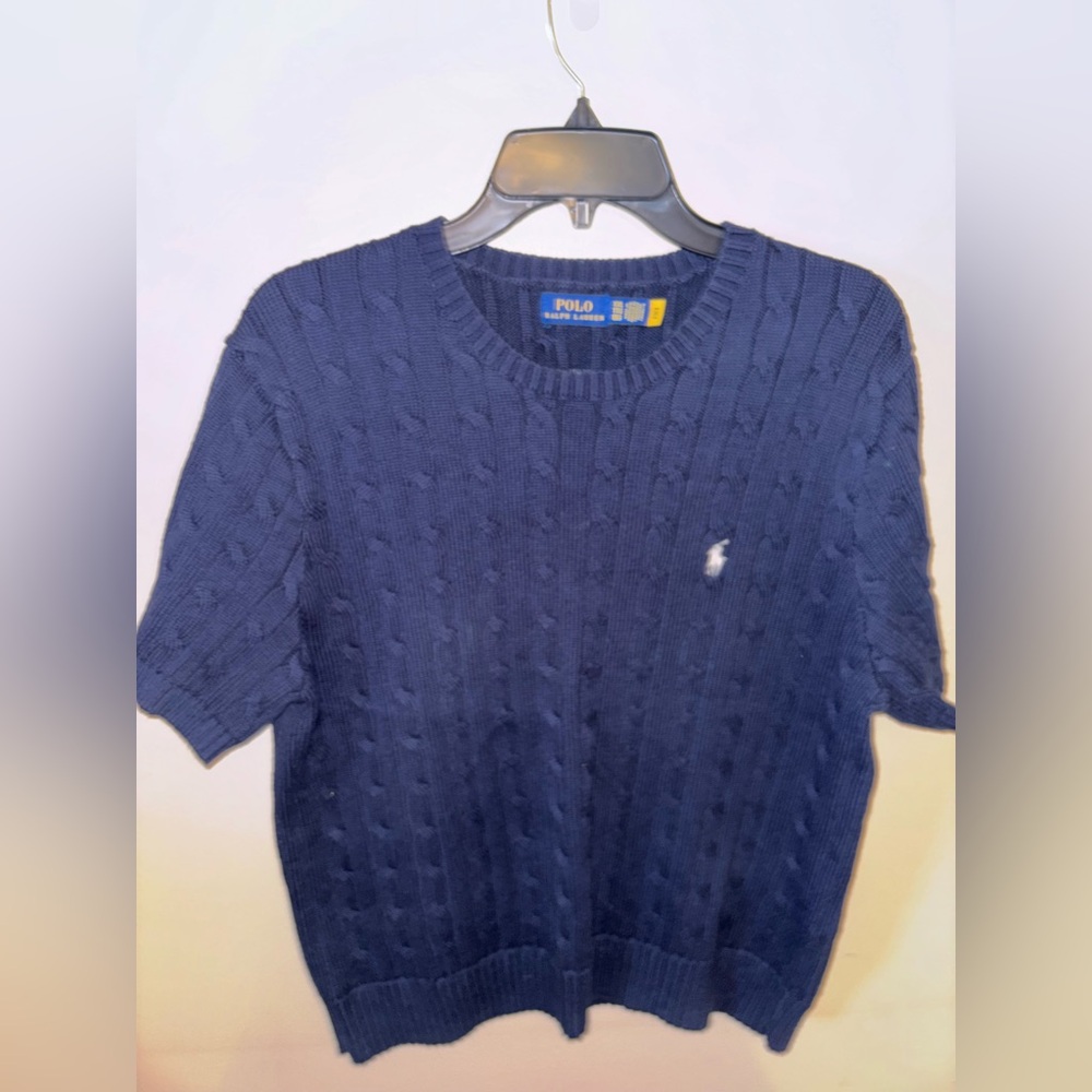 EIC Polo by Ralph Lauren Women’s Blue Sweater. Sz. XXL